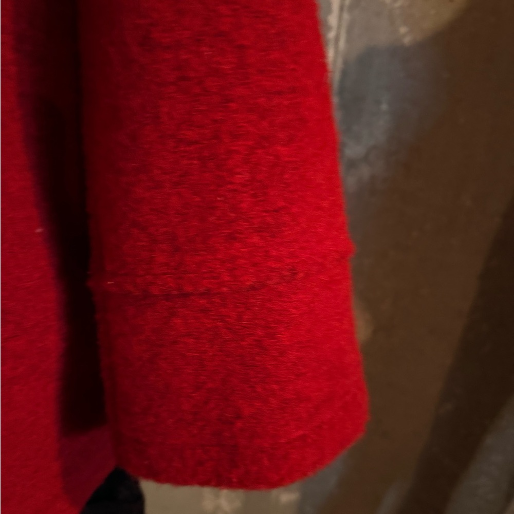 Red Wool Jacket - Picture 5 of 9